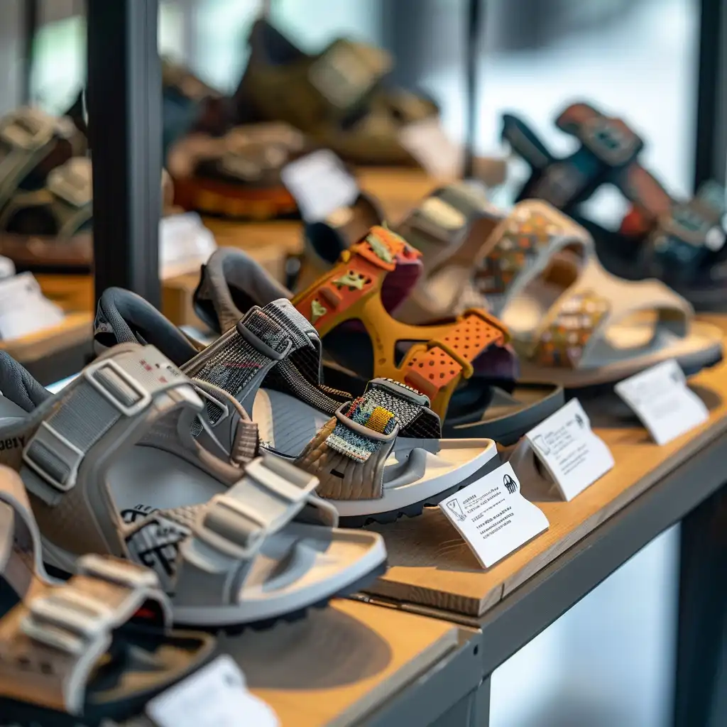 Innovatieve materialen in wandelsandalen